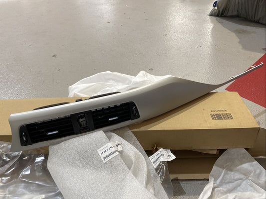 NEUE BMW F30 F31 F32 Dekorblende 9231206 SATINSILBER & Frischluftgrill 9218552