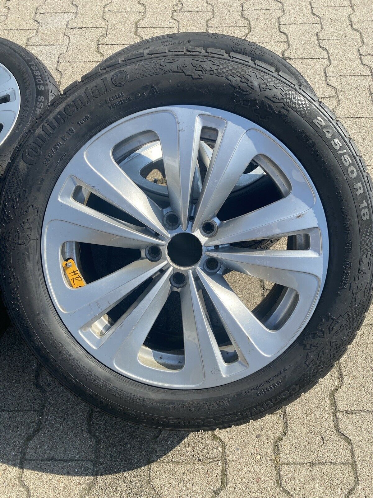 BMW F07 F01 F12 F06 Alufelgen Styling 234 Winterreifen CONTINENTAL RSC 6775403