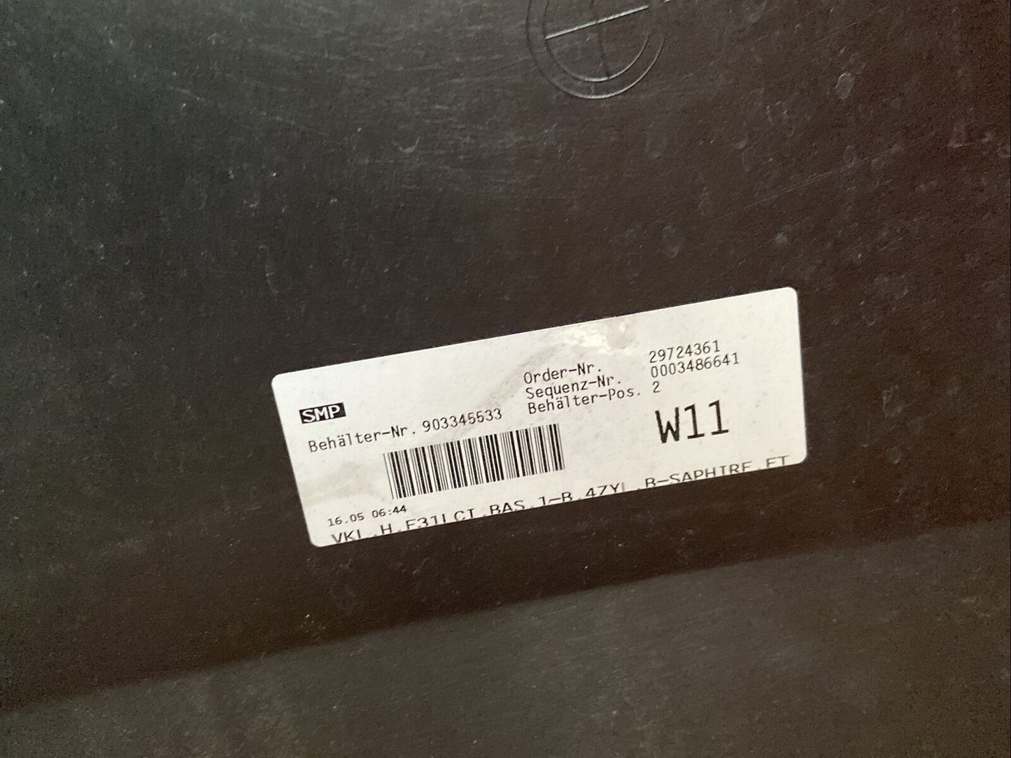 ORIGINAL BMW F31 LCI FACELIFT Stoßstange TOURING PDC Basis 4 Zylinder