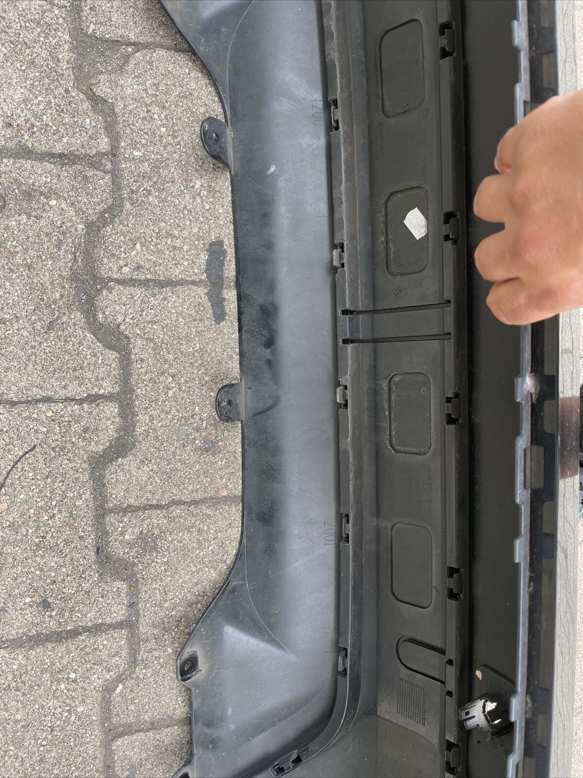 ORIGINAL BMW X1 F48 M PAKET NEUE MODELL Stoßstange PDC Diffusor 2 Flutig 8059877