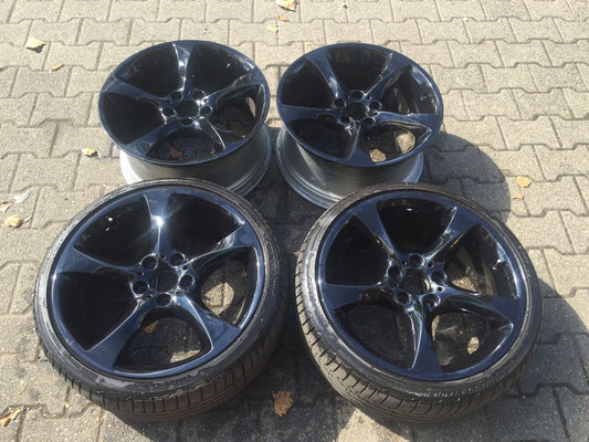 4x BMW E90 E91 E92 E93 Sternspeiche 230 ALUFELGEN 8Jx 19 & 9Jx 19 Glanzschwarz