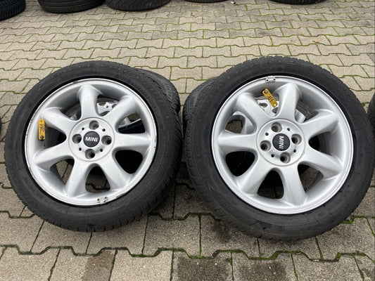 MINI COOPER R56 R50 ALUFELGEN Spoke 94 WINTERREIFEN RSC 195 55 R16 87H 6775684
