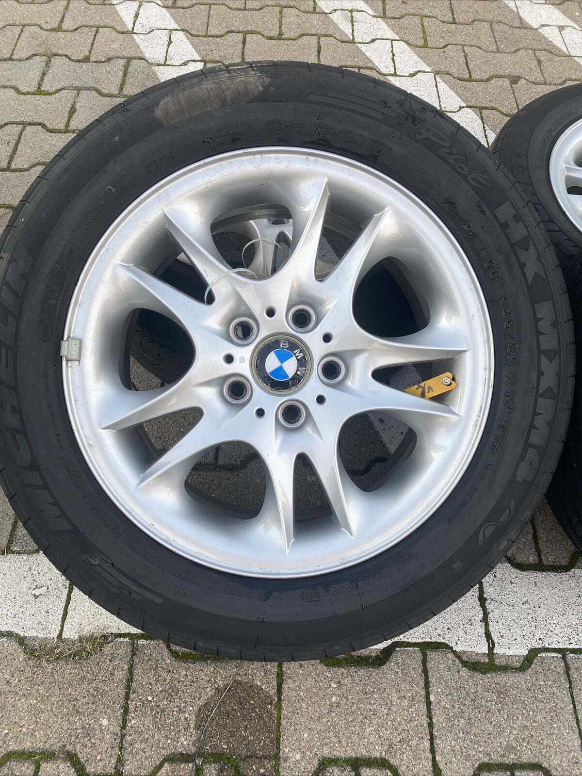 ORIGINAL BMW X3 E83 ALUFELGEN Styling 111 Sommerreifen 235 55 R17 99H 3401199