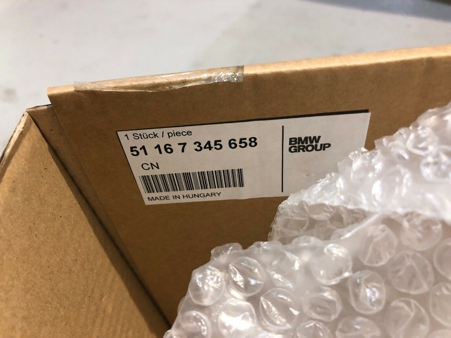 ORIGINAL BMW F30 F31 Aussenspiegel 7345658 Glanz Schwarz M PAKET R.