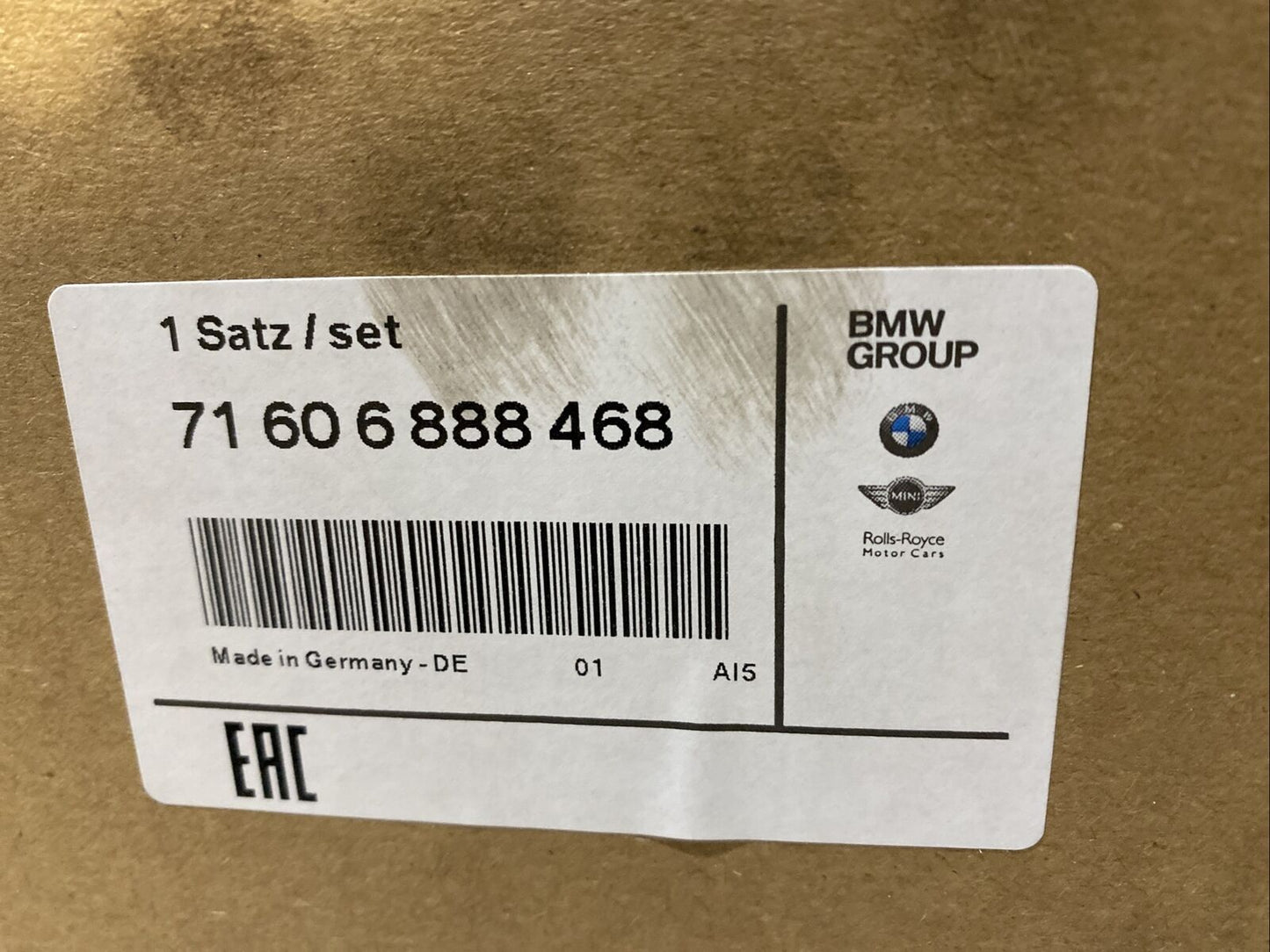 ORIG BMW G30 G31 ANHÄNGERKUPPLUNG elektrisch QUERTRÄGER Verstärkung 6888468