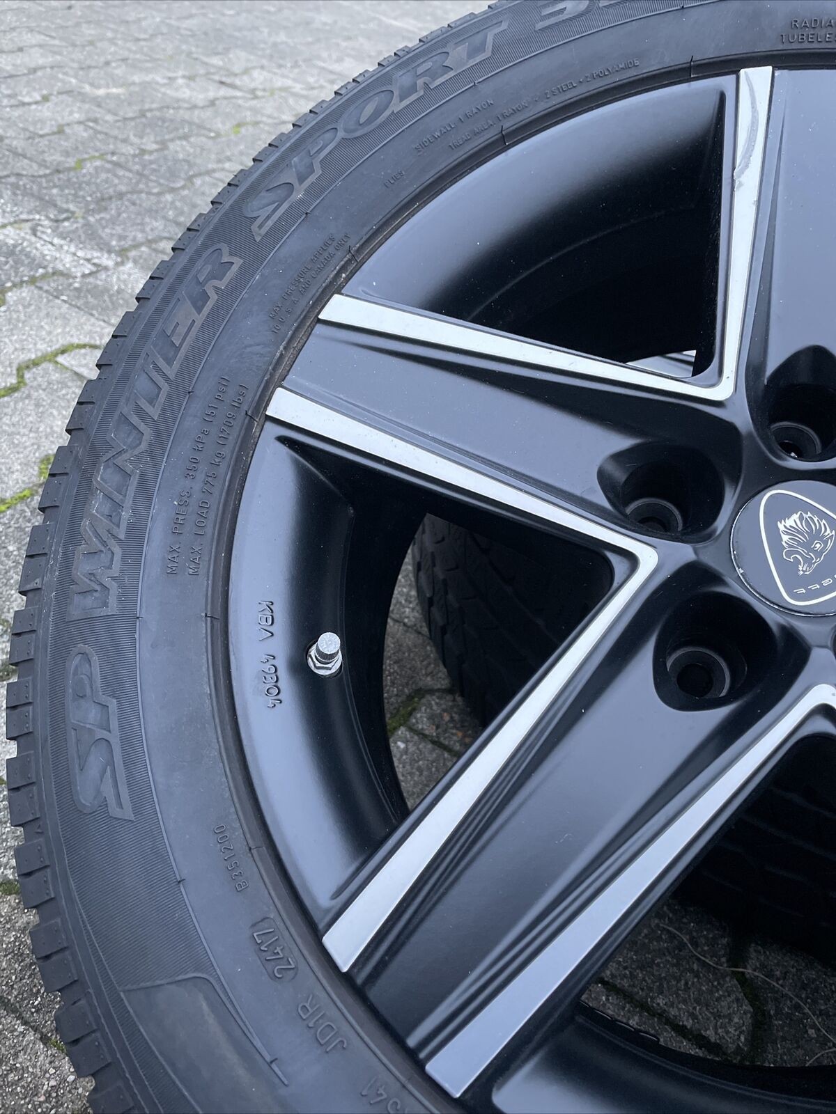 BMW X4 F26 X3 F25 Alufelgen ALUETT m RDCI KBA 49304 WINTERREIFEN 225 60 R17 99H