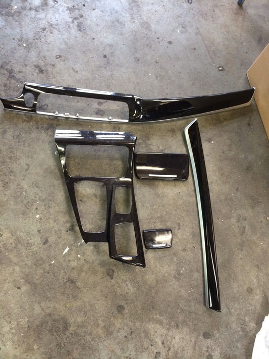 BMW F10 F11 Mittelkonsole Tür Dekorblende Interieurleisten Esche Braun 7225552