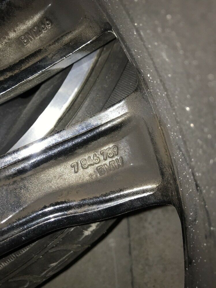 1x BMW X5 F15 X6 F16 ALUFELGE M468 DUNLOP 7846789 SOMMERREIFEN 315 35 R20 110W