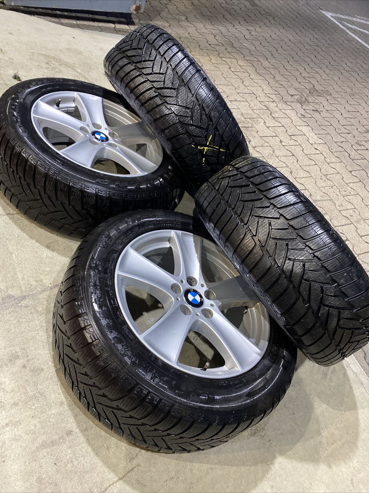 TOP!! BMW X5 E70 ALUFELGEN Styling 209 DUNLOP RSC WINTERREIFEN 255 55 R18 109H