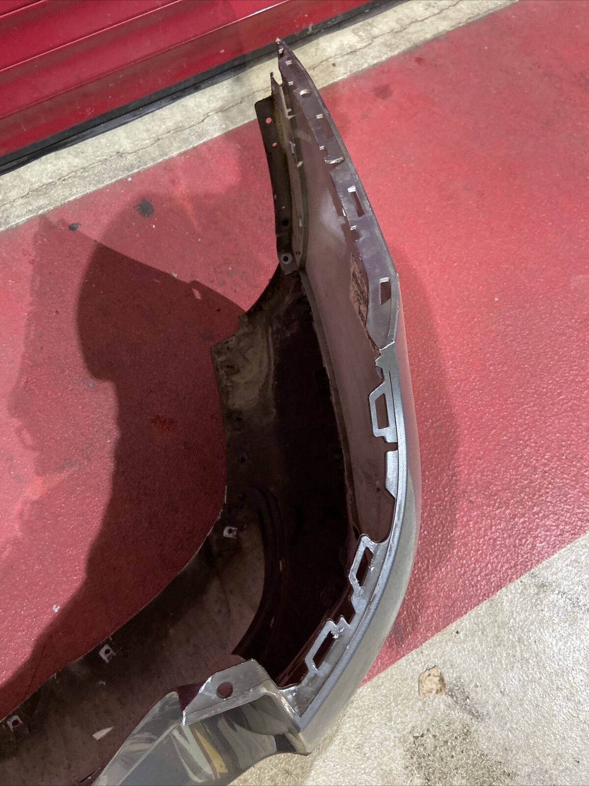 ORIGINAL BMW X1 E84 Stoßstange hinten KOMPLETT OHNE PDC Löcher VORFACELIFT