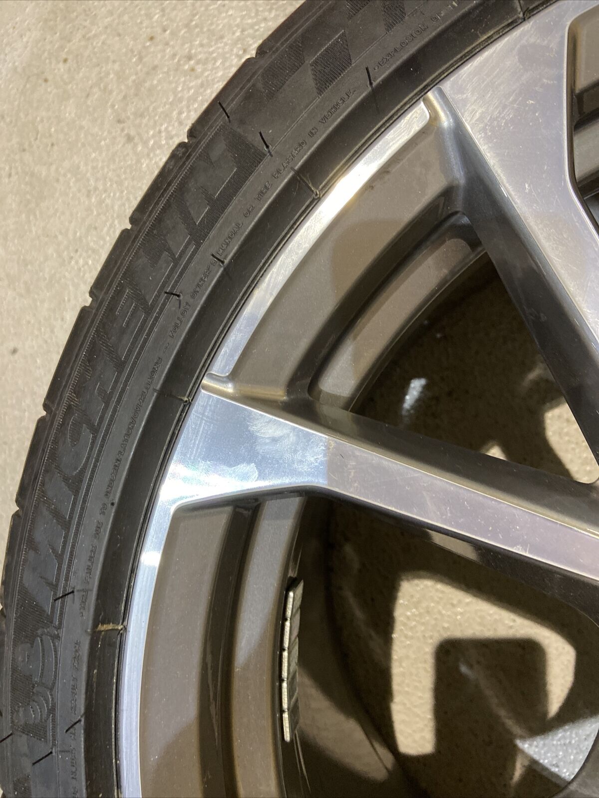 1x BMW Z4 G29 V Speiche 772 Alufelge 6883642 MICHELIN 275 35 ZR19 100Y 10Jx 19