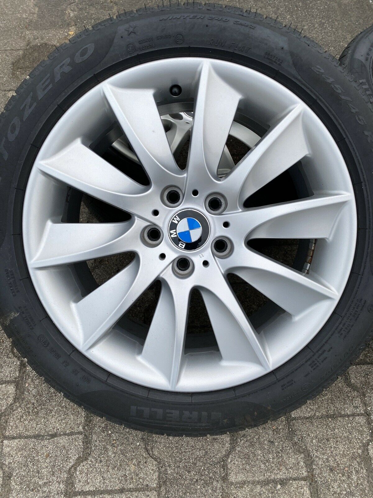 BMW F10 F11 F12 F06 Styling 329 Alufelgen WINTERREIFEN 245 45 R18 100V 6790174