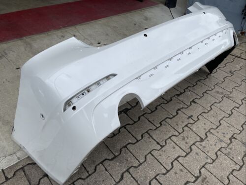 BMW G30 LIMOUSINE Basis Stoßstange PDC PARKASSISTENT HINTEN MINERALWEISS 7387294