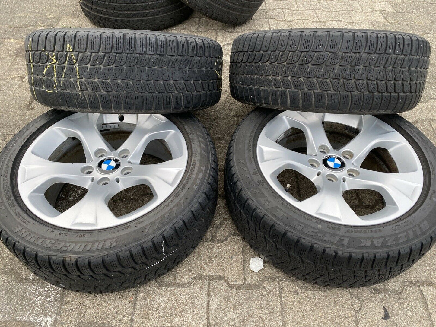 ORIGINAL BMW X1 E84 Alufelgen Sternspeiche 317 m Winterreifen RUNFLAT 225 50 R17