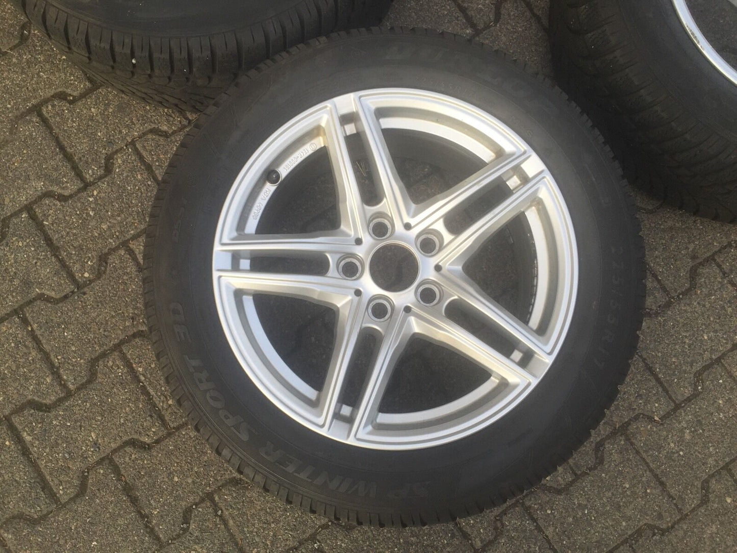 BMW F10 F11 ALUFELGEN Winterreifen 225 55 R17 97H RSC DUNLOP SP WINTER SPORT 3D