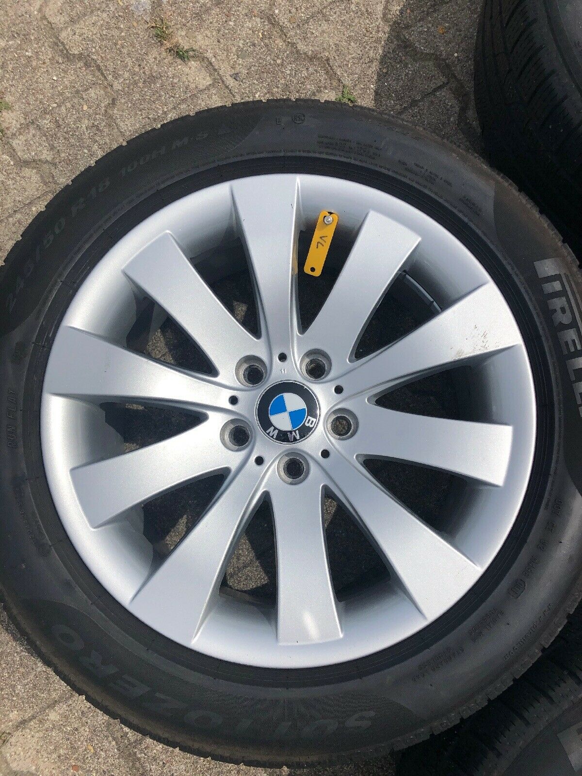 BMW F07 GT F01 F02 Alufelgen Sternspeiche 250 Winterreifen PIRELLI RSC 6777777
