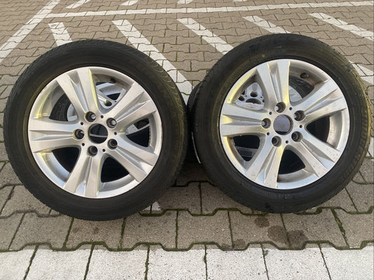 BMW E87 E82 E81 E88 LCI Alufelgen Doppelspeiche 222 RSC SOMMERREIFEN 6779696