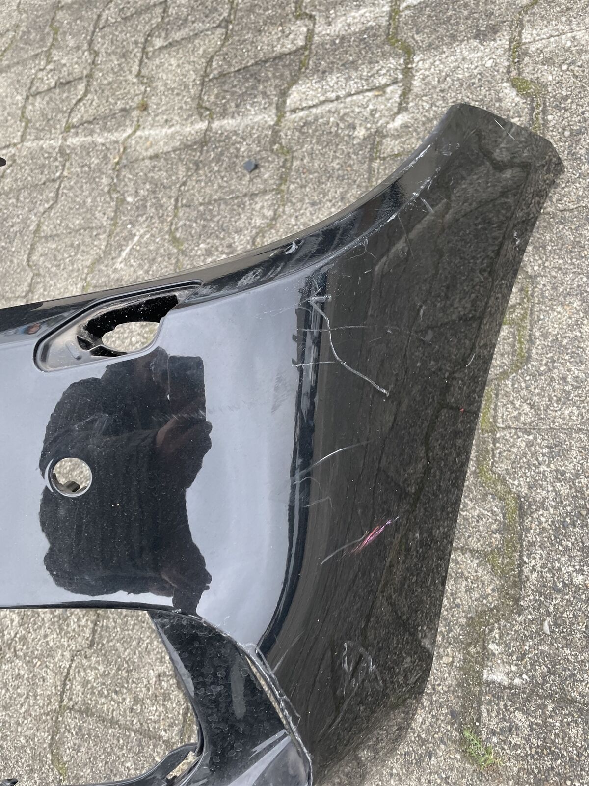 BMW F32 F33 F36 LCI FACELIFT Stoßstange SWR PDC SPORTLINE Black Saphire 7294651