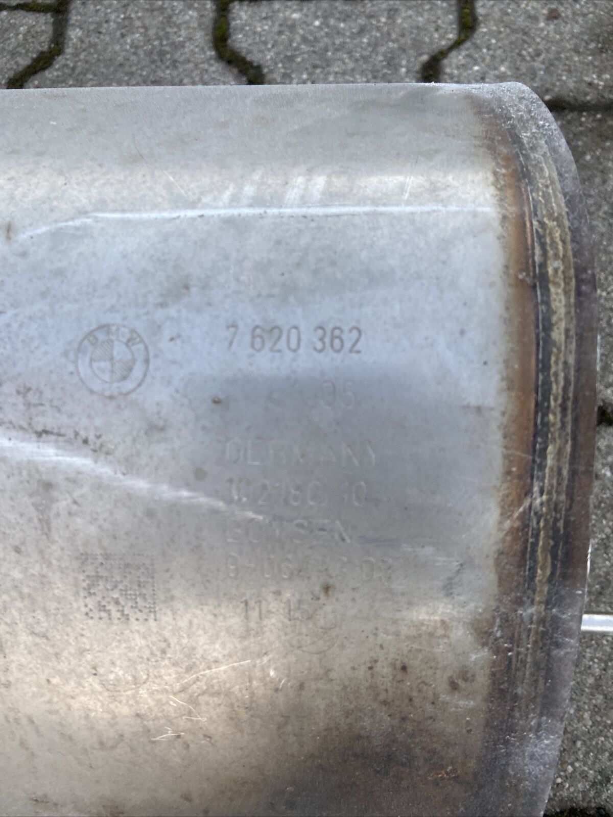 BMW F32 F33 KLAPPENAUSPUFF Auspuff Endschalldämpfer Auspuffanlage 7620362