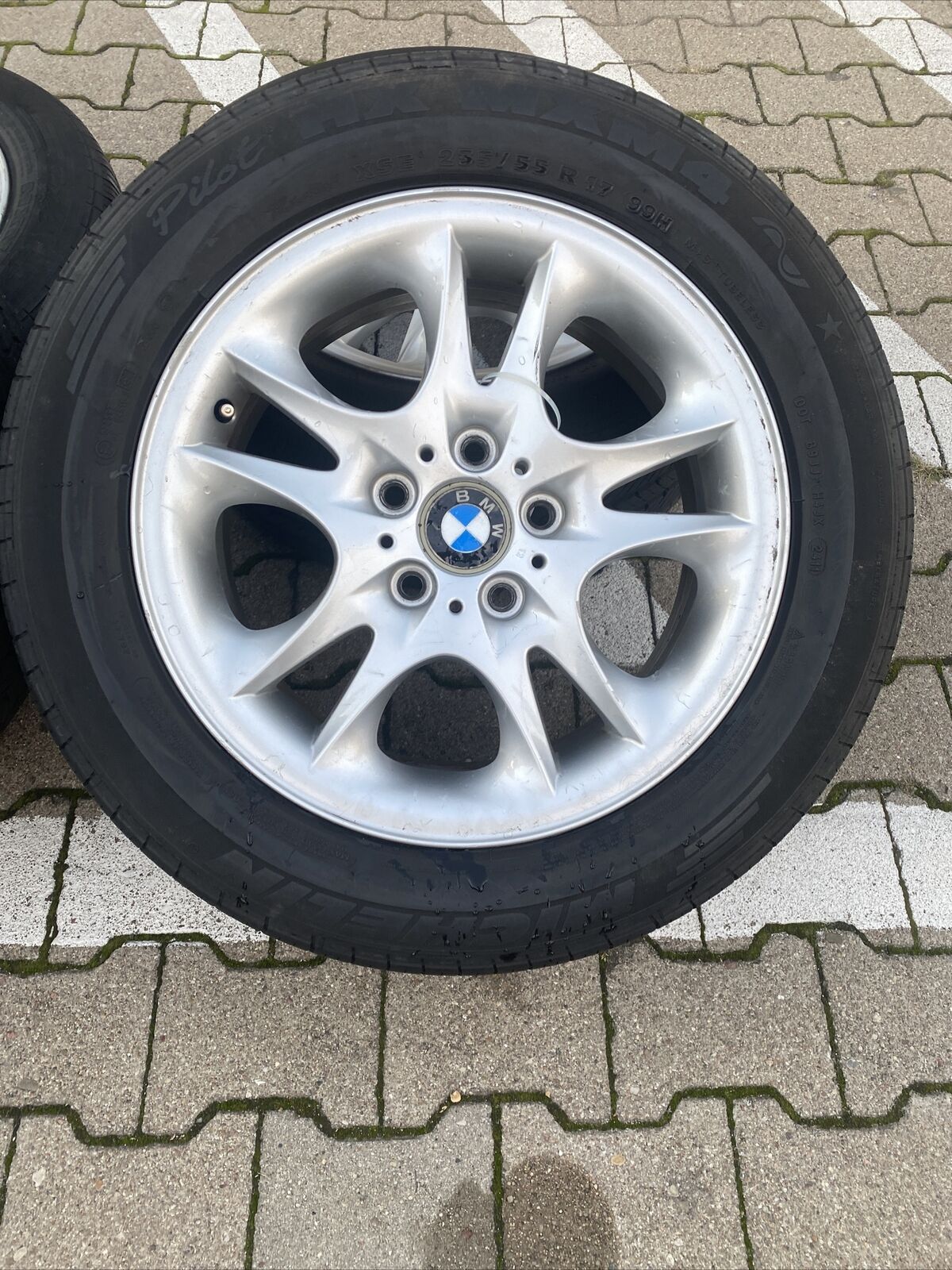 ORIGINAL BMW X3 E83 ALUFELGEN Styling 111 Sommerreifen 235 55 R17 99H 3401199