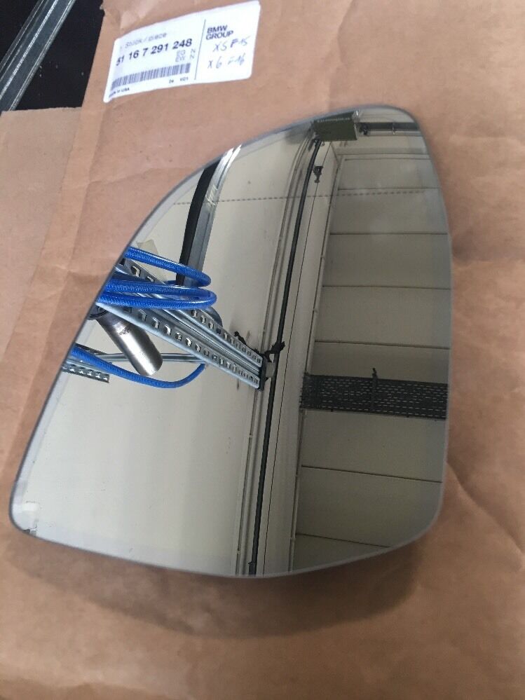 BMW X5 F15 Außenspiegel Spiegelglas ABBLENDBAR R. 7291248 Spiegel Elektrochrom