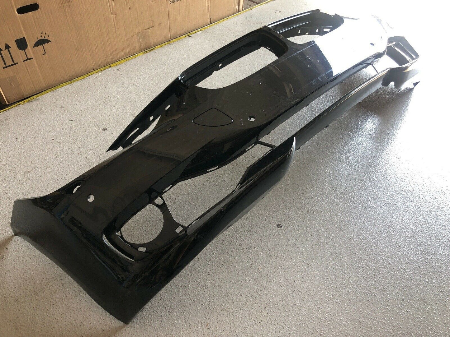 BMW 3er F30 F31 Stoßstange Limousine Touring PDC & SWR SWA Black Saphire BASIS