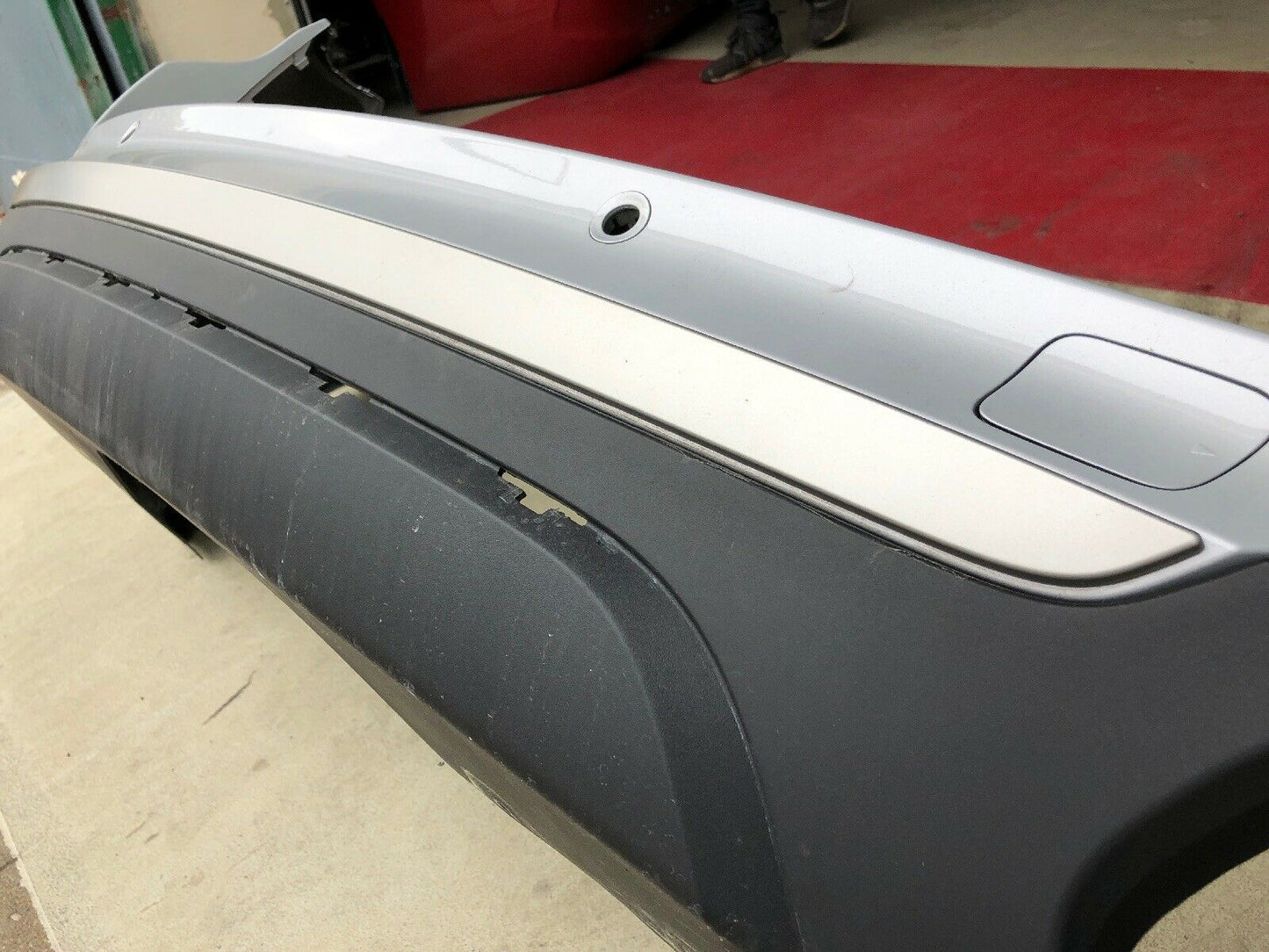 ORIGINAL BMW X5 F15 Stoßstange 5.0 PDC hinten 7294392 Spoiler 7294755