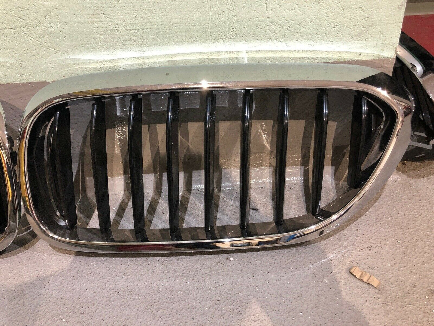 BMW G30 G31 M Ziergitter Gitter Nieren GLANZSPEICHE Front Vorderwand Stoßstange