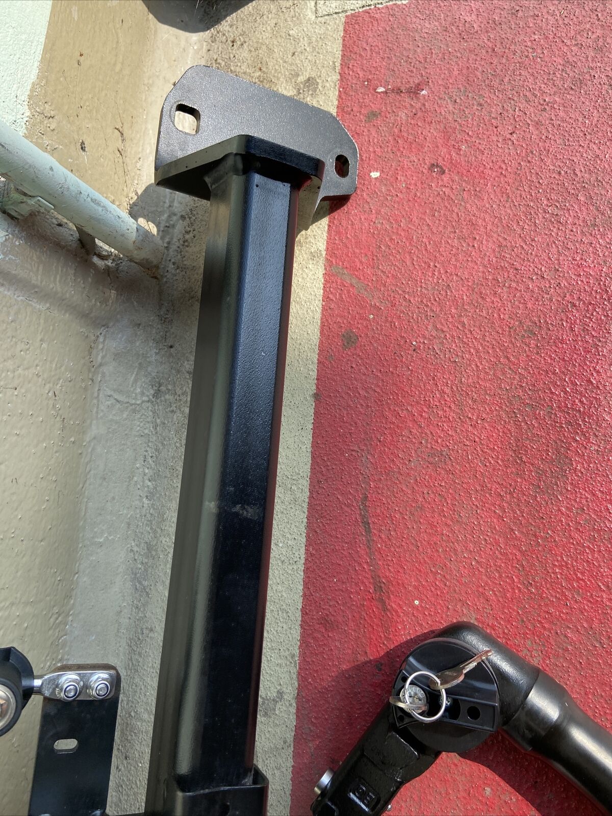 ORIG BMW X1 F48 ANHÄNGERKUPPLUNG abnehmbar QUERTRÄGER Verstärkung 6860955 NEUW.