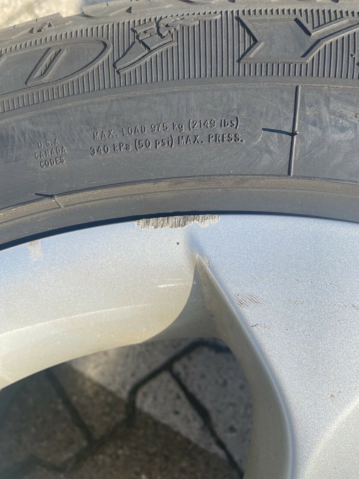 BMW X6 E71 ALUFELGEN STYLING 232 GOODYEAR 255 50 R19 107V RSC WINTERREIFEN 7mm