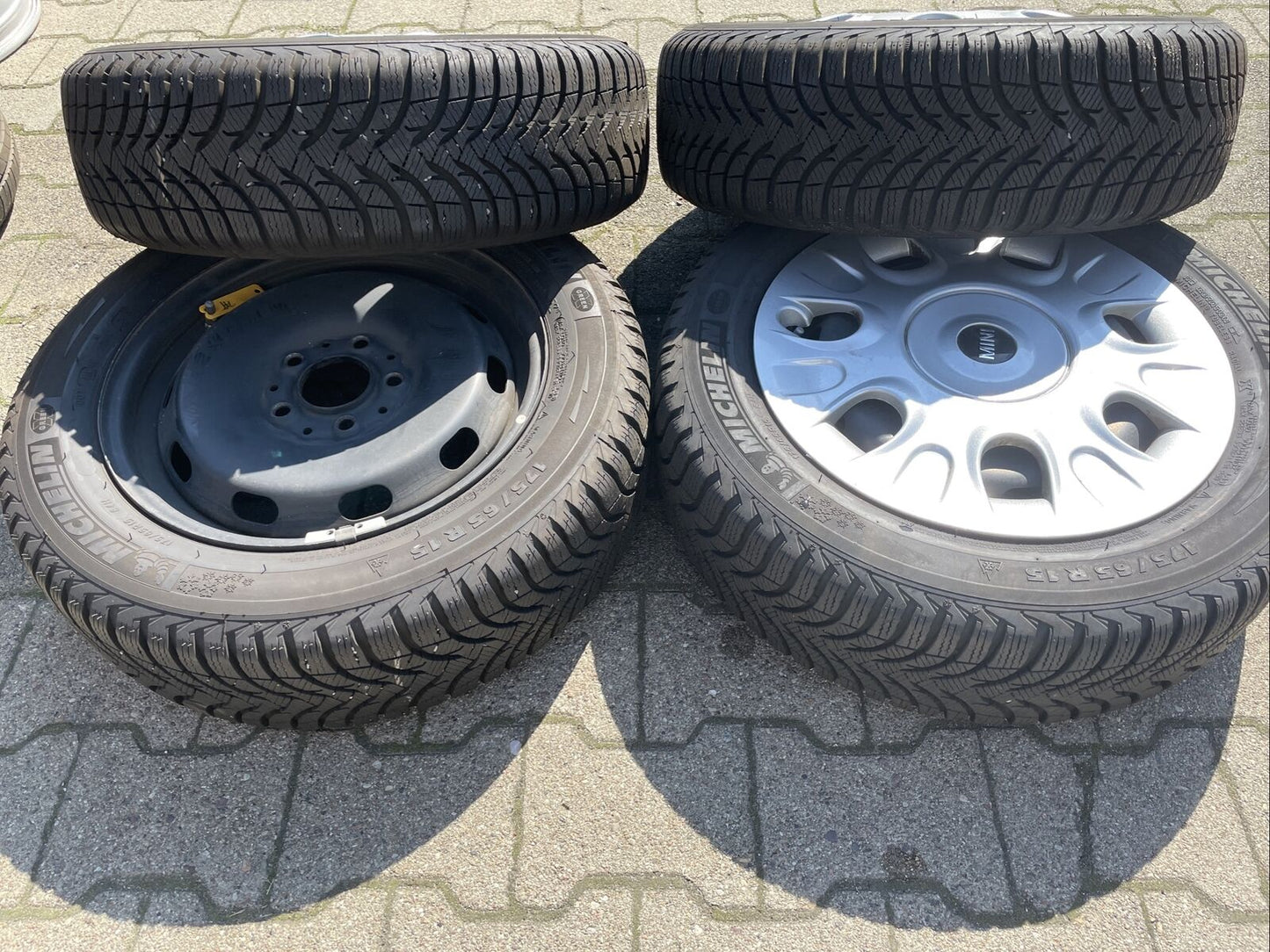 MINI COOPER ONE F56 F55 F57 Winterreifen RDCI 175 65 R15 84H MICHELIN RADKAPPEN