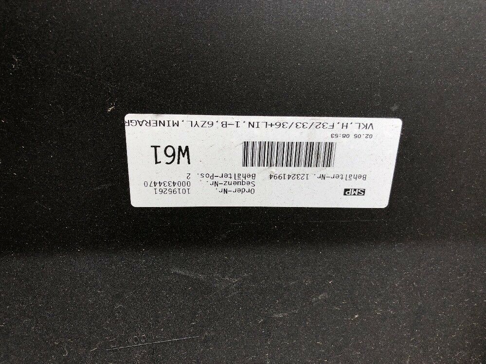 BMW F32 F33 F36 Stoßstange PDC 6 Zylinder 2 Flutig SPORT LINES PARKASSISTENT
