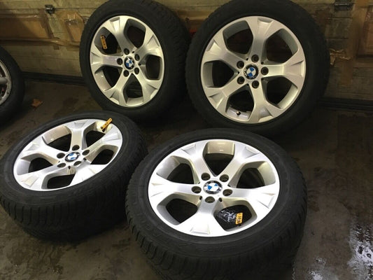 ORIGINAL BMW X1 E84 Alufelgen Sternspeiche 317 m Winterreifen RUNFLAT 225 50 R17