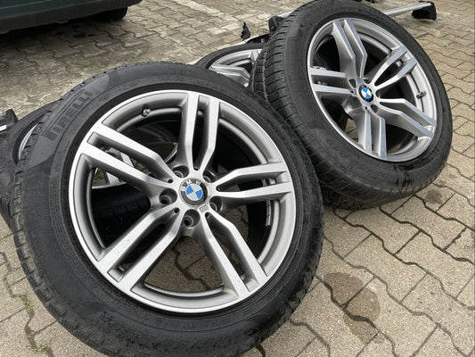 BMW X6 F16 ALUFELGEN M623 TN 7850070 & 7849629 WINTERREIFEN PIRELLI RUNFLAT RDCI