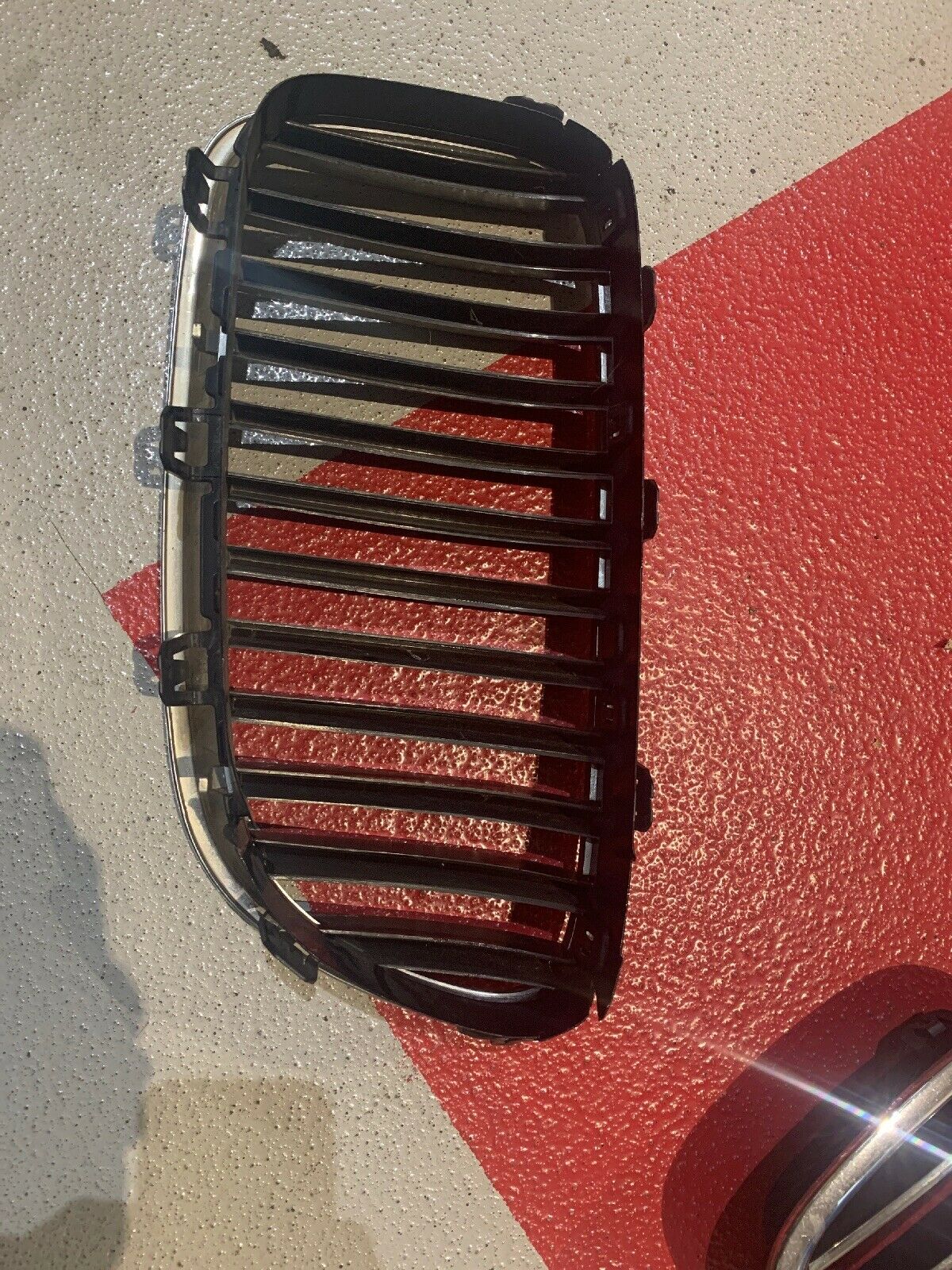 ORIGINAL BMW F10 F11 VFL Ziergitter für Stoßstange Nieren Chrom M Paket
