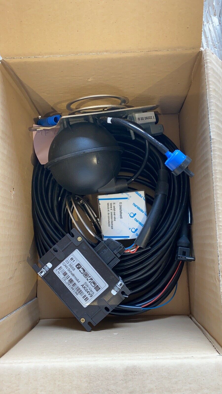ORIG HMS Tuning WIESMANN MF4 S V8 mit BOX Auspuff Endschalldämpfer Auspuffanlage