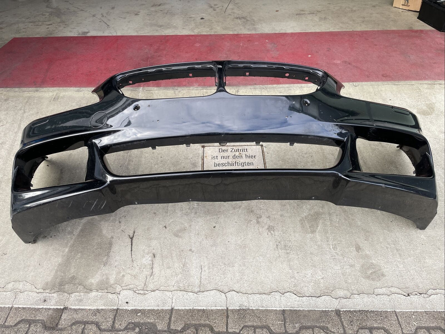 ORIGINAL BMW F12 F13 F06 M PAKET Stoßstange mit PDC & SWR & SIDE VIEW vorne