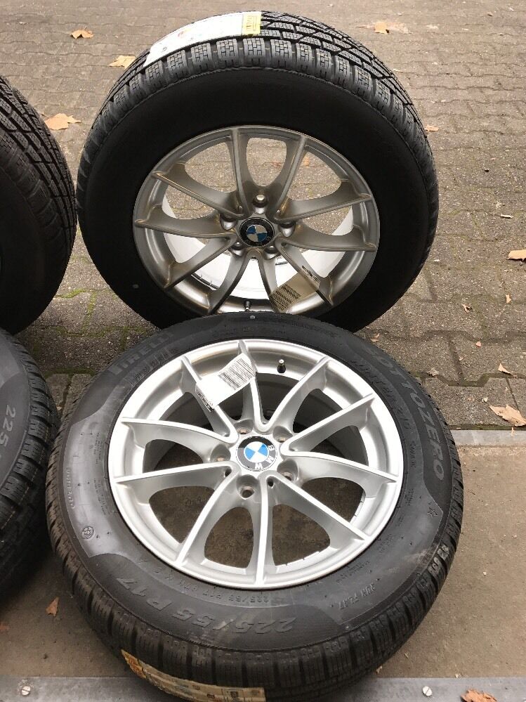 NEUE BMW X3 F25 X4 F26 ALUFELGEN WINTERREIFEN V Speiche 304 m 225 60 R17 99H TOP