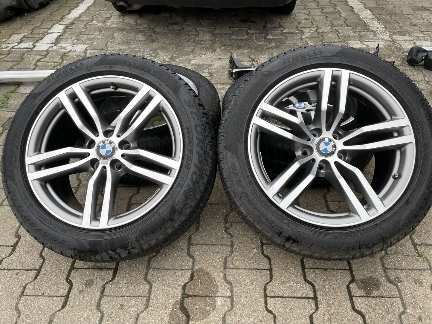 BMW X6 F16 ALUFELGEN M623 TN 7850070 & 7849629 WINTERREIFEN PIRELLI RUNFLAT RDCI
