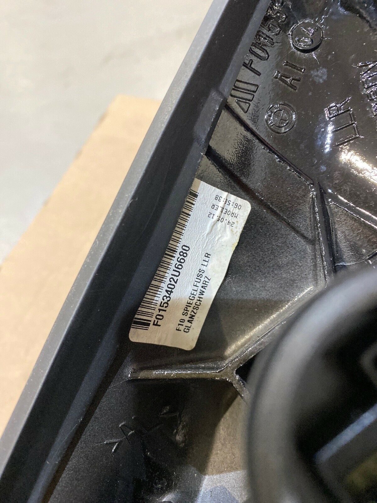BMW F10 F11 LCI Aussenspiegel R. Elektrochrom Shadowline Anklappfunktion 7283624