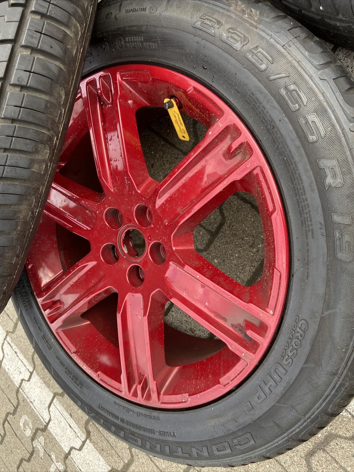 ORIG. LAND RANGE ROVER EVOQUE ALUFELGEN SOMMERREIFEN 235 55 R19 105V BJ321007DB