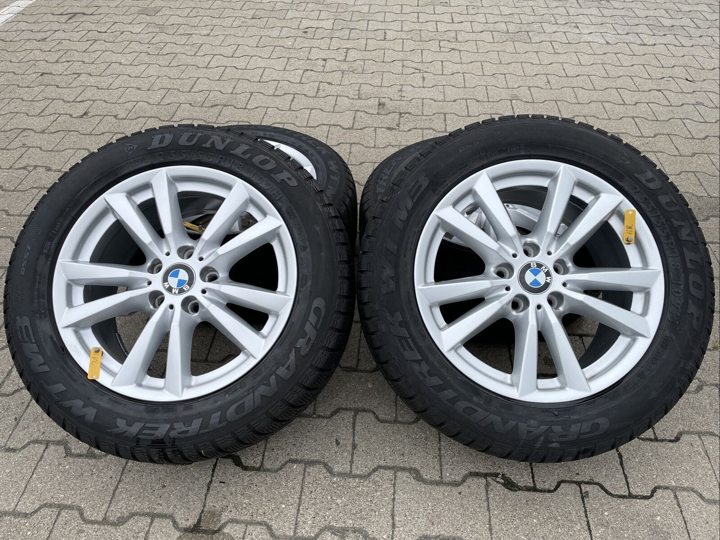 BMW X5 F15 ALUFELGEN STYLE 446 DUNLOP WINTERREIFEN 255 55 R18 109H RSC 6853952