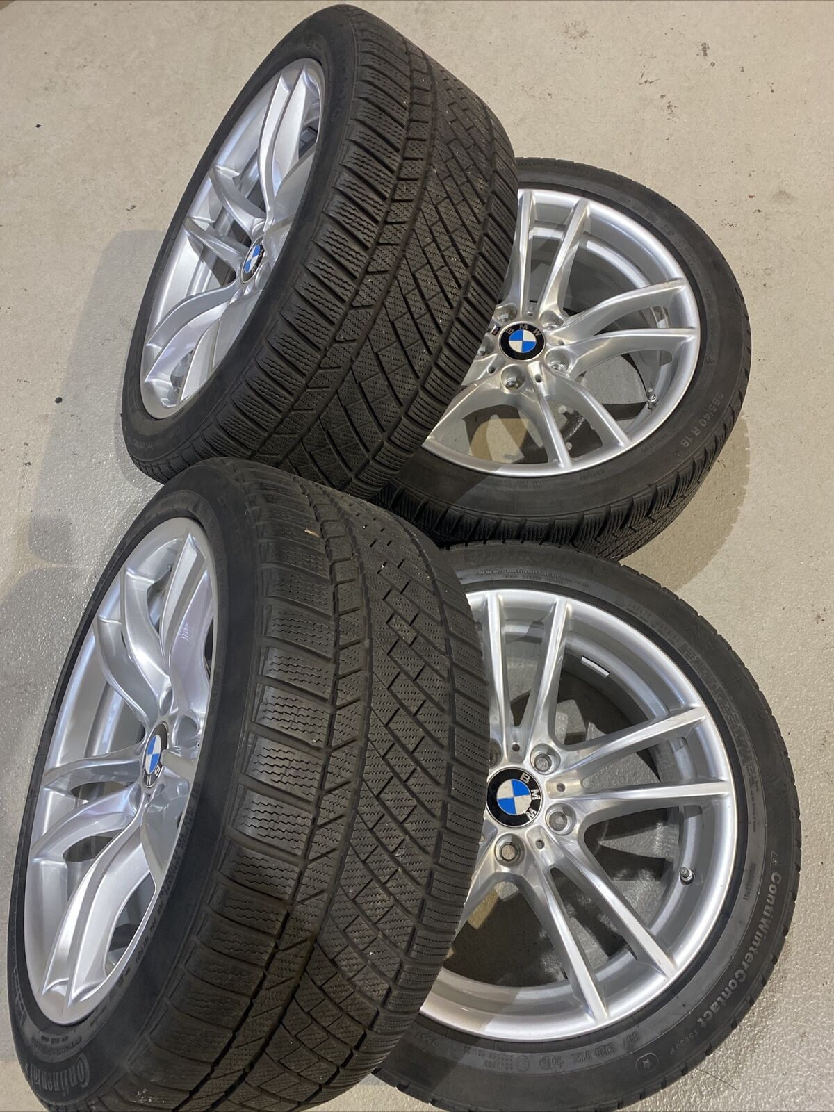 BMW F80 M3 F82 M4 F87 M2 Alufelgen M640 WINTERREIFEN 2284905 CONTINENTAL 2284906