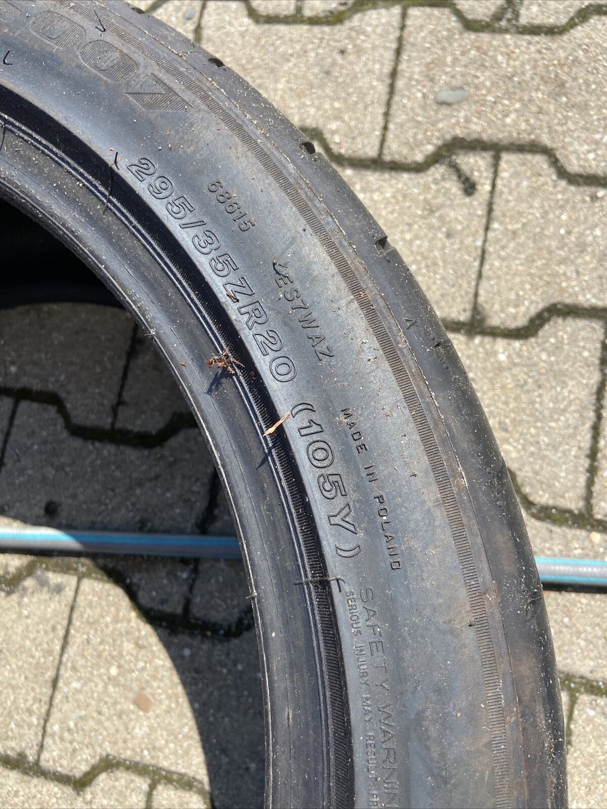 2x FERRARI SOMMERREIFEN 295 35 ZR20 105Y Bridgestone Potenza S007 DOT0317