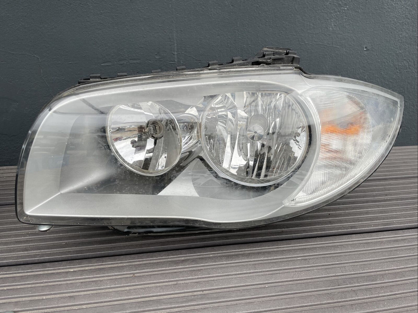 ORIGINAL BMW E87 FACELIFT Scheinwerfer VALEO 7249649 LINKS BJ 2010 HALOGEN