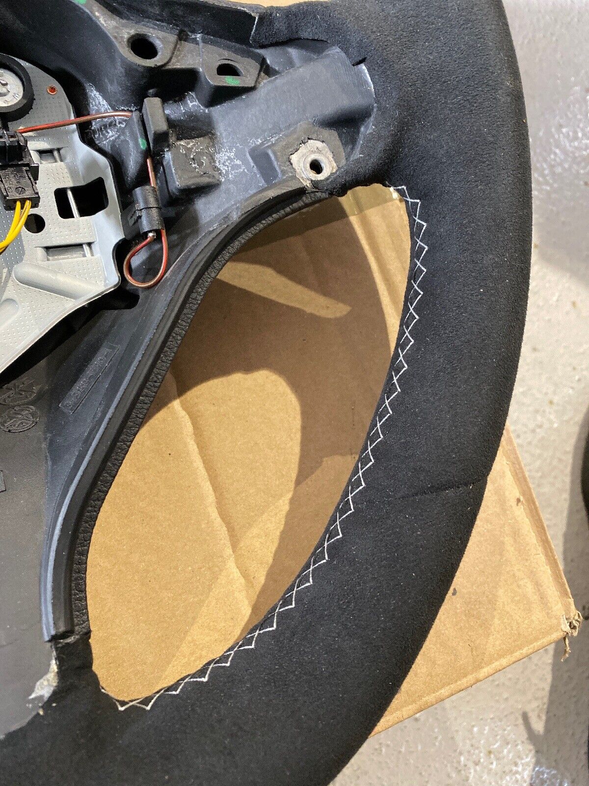 NEU ORIGINAL BMW PERFORMANCE X5 E70 ALCANTARA Leder Lenkrad 2166619 o Schaltwipp