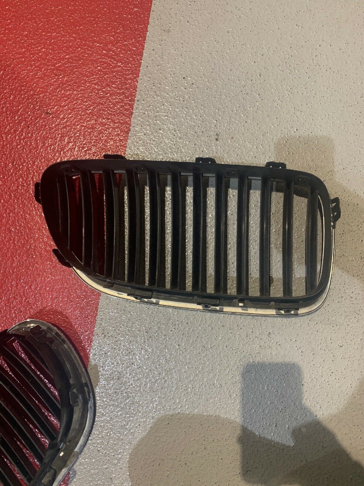 ORIGINAL BMW F10 F11 VFL Ziergitter für Stoßstange Nieren Chrom M Paket