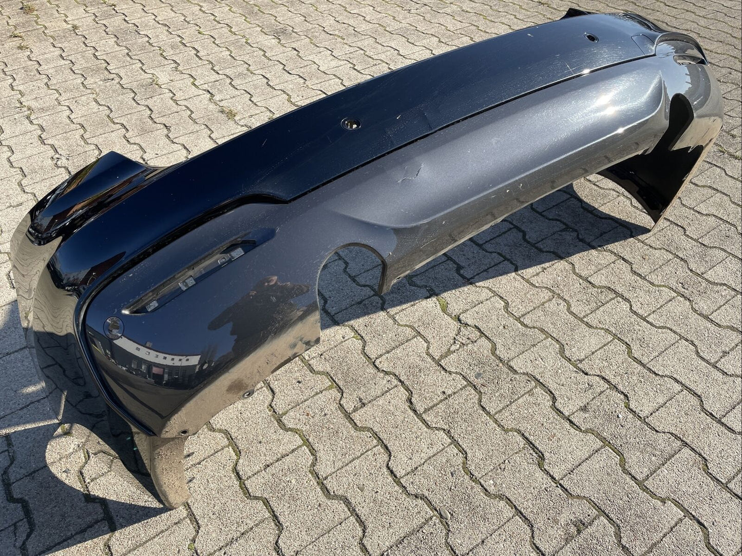 ORIG. BMW F34 GT M Paket Stoßstange mit PDC 2 ROHR DIFFUSOR SPORTPAKET 8057153