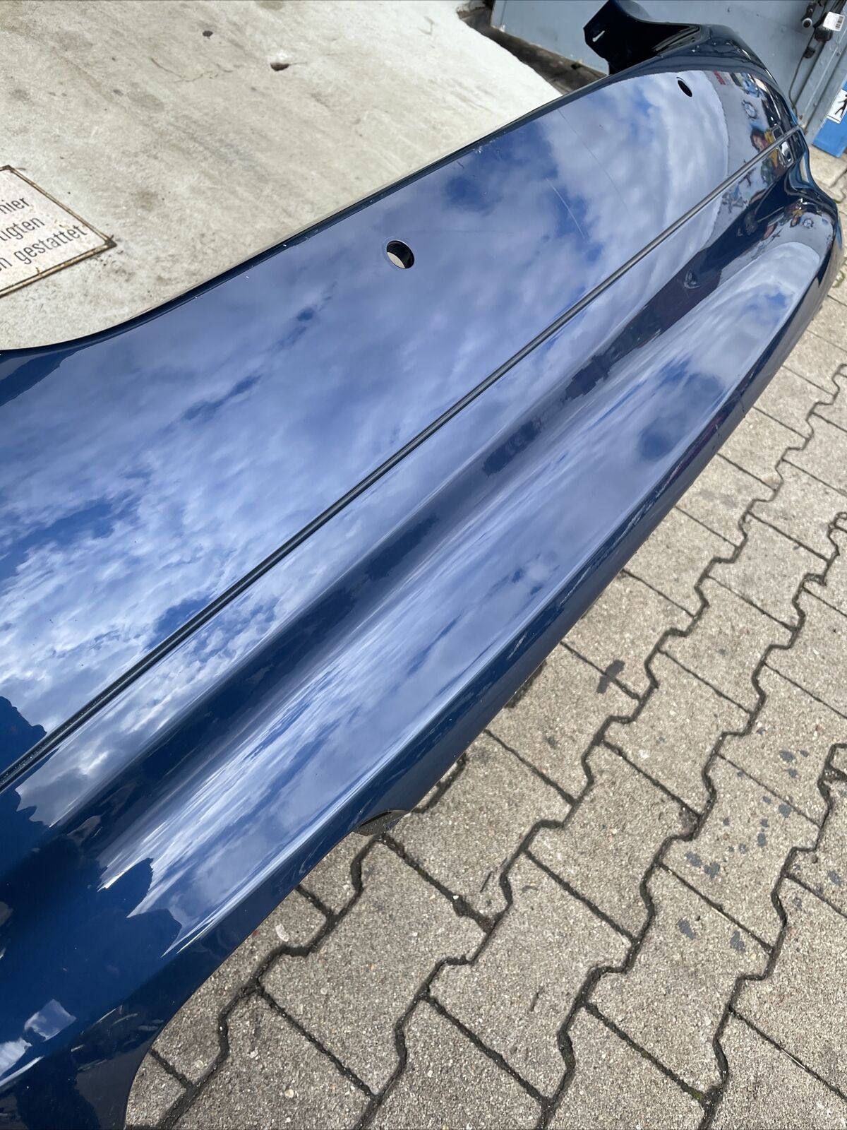 ORIGINAL BMW E90 Vorfacelift Limousine Stoßstange PDC 7058509