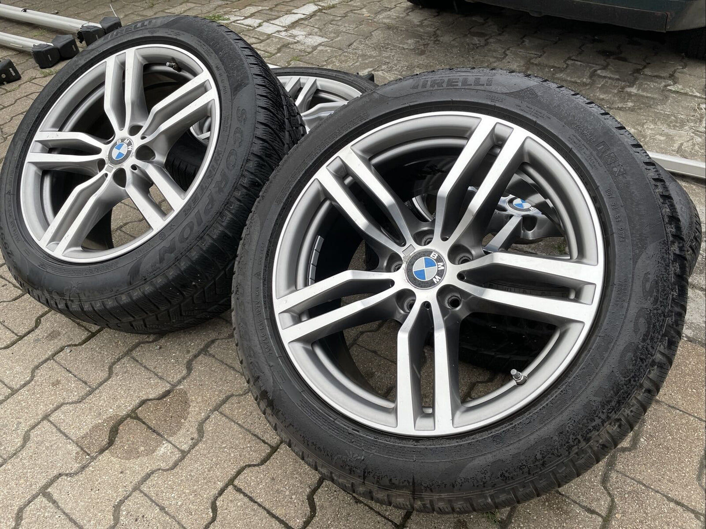 BMW X6 F16 ALUFELGEN M623 TN 7850070 & 7849629 WINTERREIFEN PIRELLI RUNFLAT RDCI
